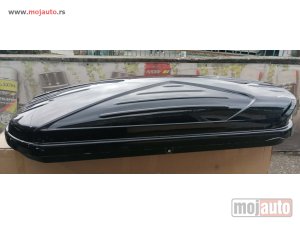 Glavna slika -  Knapp Krovin kofer X-storm 430 litara/2 strani/Crni metalik - MojAuto