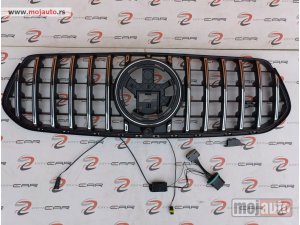 NOVI: delovi  Gril maska LED W167 GT black za Mercedes Benz GLE