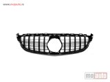 NOVI: delovi  Gril maska W205 za Mercedes Benz FL GT black bez kamere za C klasu