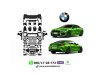 Slika 1 -  Bmw 8 g14 g15 g16 18-25 m bodi body kit - MojAuto