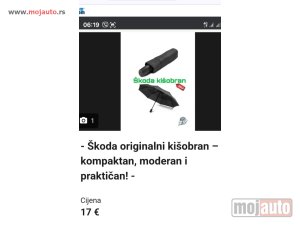 Glavna slika -  Kupujem originalni kišobran za Škodu Superb - MojAuto