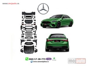 NOVI: delovi  C klasa w205 15-21 mercedes body bodi kit amg u w206 21-25
