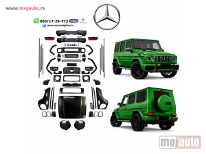 NOVI: delovi  G klasa w463 00-19 mercedes body bodi kit u w464 19-23 c63 amg