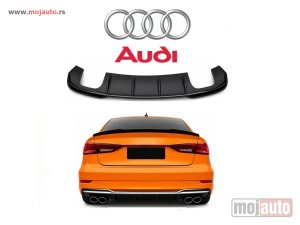 Glavna slika -  Difuzor A3 za Audi S-line RS sedan 16-19 - MojAuto