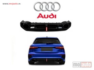 Glavna slika -  Difuzor A3 za Audi S-line RS hatchback LED 20-25 - MojAuto