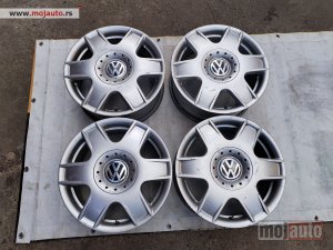 polovni delovi  127. Alu felne ORIGINALNE 5X100, 16-ice, za VolksWagen