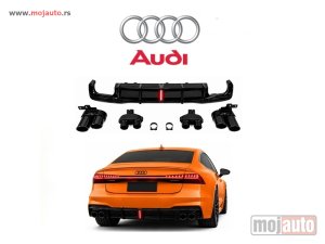Glavna slika -  Difuzor A7 za Audi S-line RS LED 20-25 - MojAuto