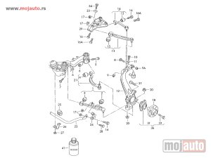Glavna slika -  Audi A4 Stabilizator Prednji Levo 94-04,NOVO - MojAuto