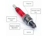 Slika 9 -  A7TC Tuning Sportska Svećica za skuter motor GY6 50-200cc - MojAuto