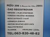 Slika 2 - Peugeot 206 Sad reg.Povoljno  - MojAuto