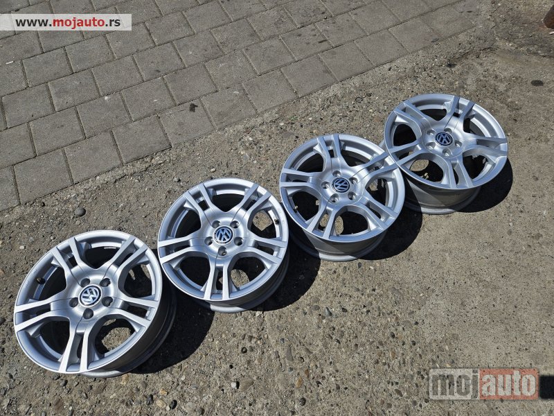Glavna slika -  AluFelne 15Coli 5x100 Volkswagen Polo Golf4 Audi kao nove - MojAuto