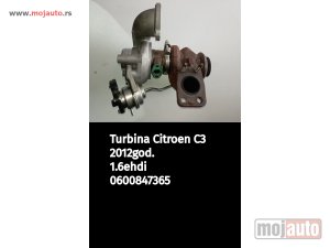 Glavna slika -  Turbina 1.6ehdi za Citroen C3 - MojAuto