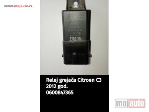 Glavna slika -  Relej grejaca za Citroen C3 - MojAuto
