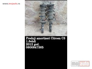 Glavna slika -  Prednji amortizeri za Citroen C3 - MojAuto