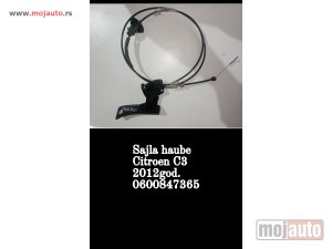 Glavna slika -  Sajla haube za Citroen C3 - MojAuto