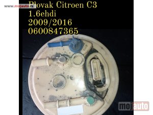 Glavna slika -  Plovak za Citroen C3 od 2009. do 2016. god. - MojAuto