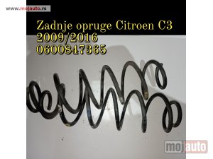 Glavna slika -  Zadnje opruge za Citroen C3 - MojAuto
