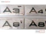 NOVI: delovi  Audi A3,A4,A6,A8 Crne piano black oznake