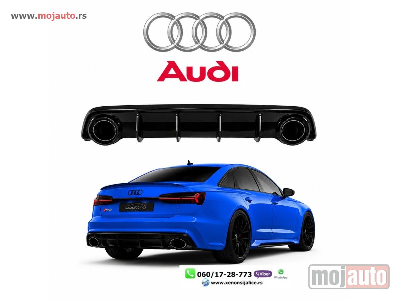 Glavna slika -  Audi a6 15-18 difuzor - MojAuto