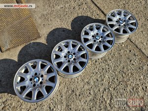 Glavna slika -  AluFelne 16Coli 5x120 BMW kao nove odlicne Originalne - MojAuto
