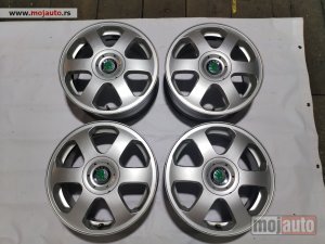 polovni delovi  132. Alu felne 15-ice, Škoda ORIGINALNE, 5X100
