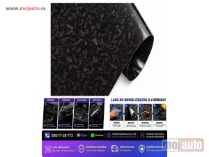 Glavna slika -  Folija karbon carbon mansory crna 152cm x 1m - MojAuto
