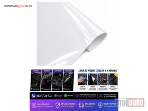 Glavna slika -  Folija sjajna bela 152cm x 1m - MojAuto