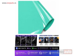 NOVI: delovi  Folija sjajna zelena 152cm x 1m