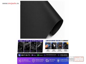 NOVI: delovi  Folija mat crna 152cm x 1m