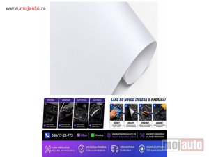 Glavna slika -  Folija mat bela 152cm x 1m - MojAuto