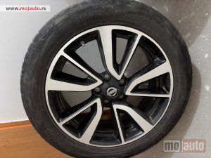 polovni delovi  Original Nissan 19" Alu Felne 5x114.3 X-Trail T32 / Qashqai + Zimske Gume