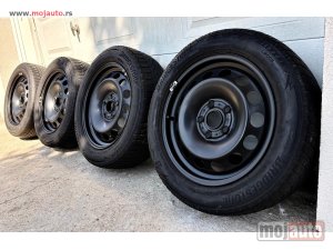Glavna slika -  Bridgestone gume 205/55 R16 (M+S) i original VW felne 16" - MojAuto
