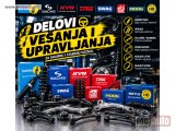 NOVI: delovi  Delovi vesanja za sve tipove putnickih vozila